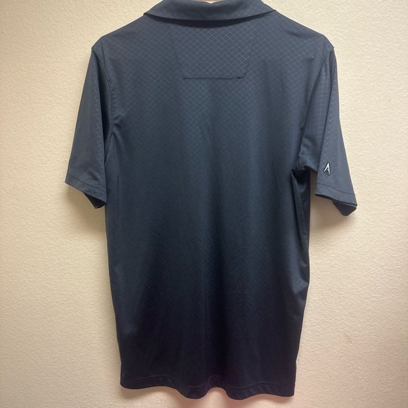 Antigua Gray Polo Shirt with NASA Logo - Picture 4 of 6